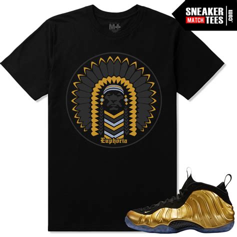 Foamposites sneaker releases, shirts, and matching clothing